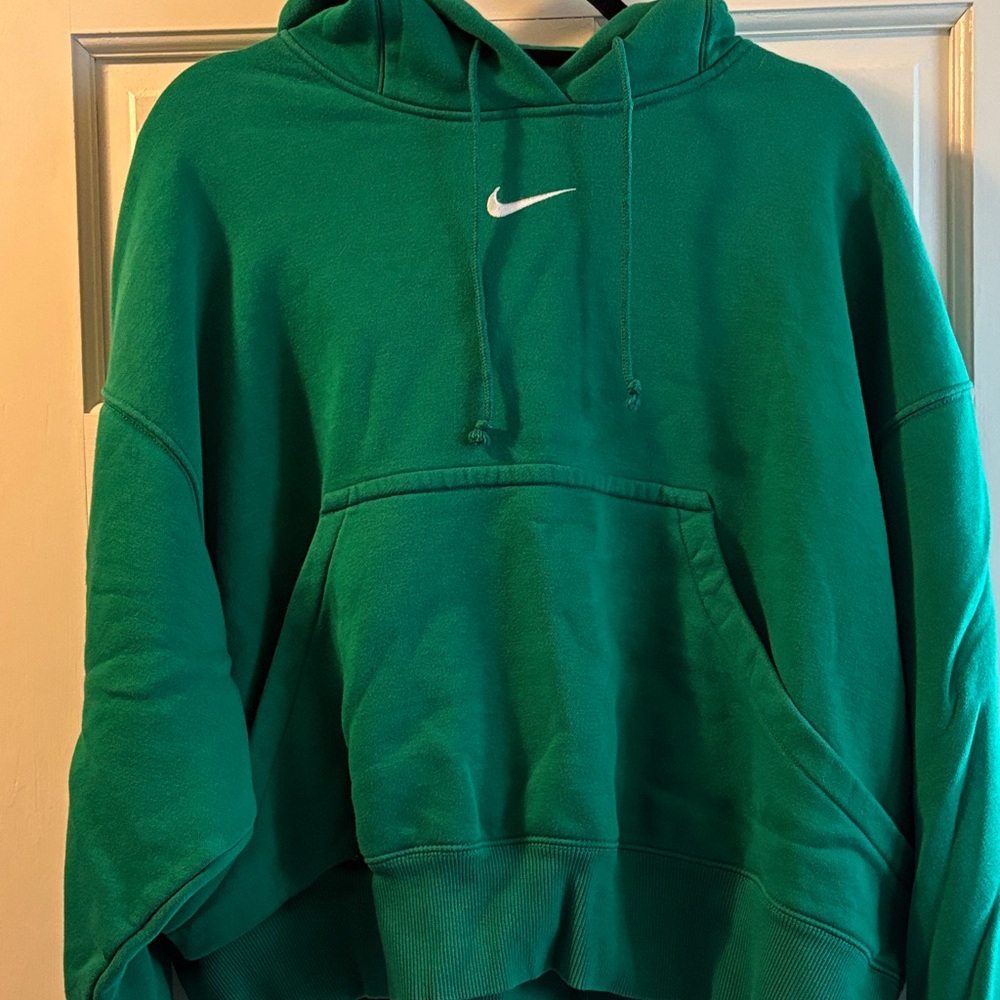 Nike Emerald Green Pullover Hoodie